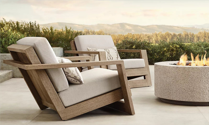 Teak chair