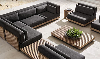 Teak sofa